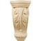 Ekena Millwork 5 1/4"W x 4 3/4"D x 12"H Medium Farmingdale Acanthus Corbel, Maple COR05X04X12FRMA - alternate 3